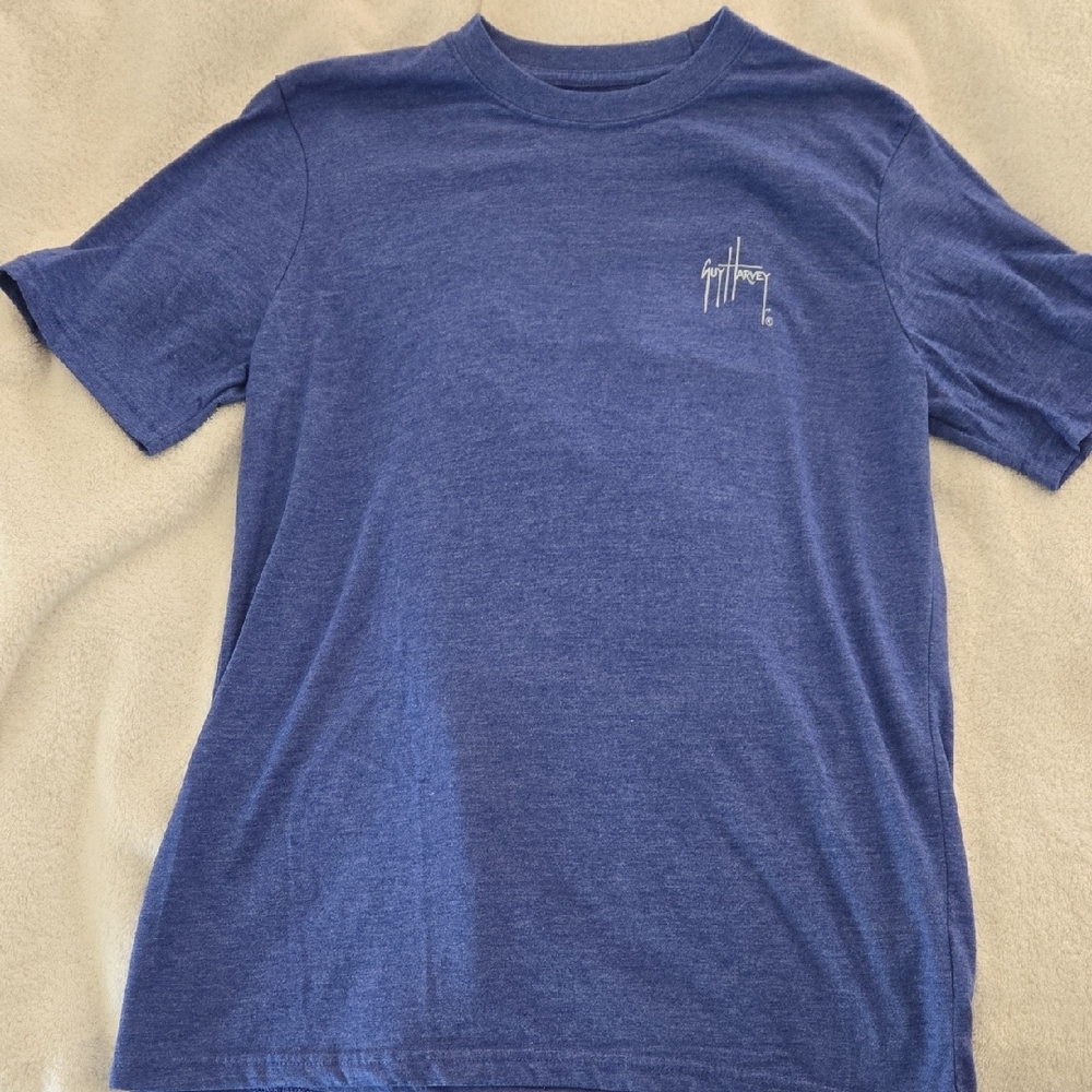 Guy Harvey Blue Short Sleeve Tee